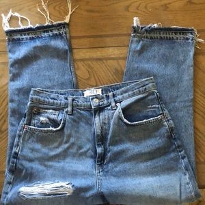 Free People High Waisted Jeans (size 30)